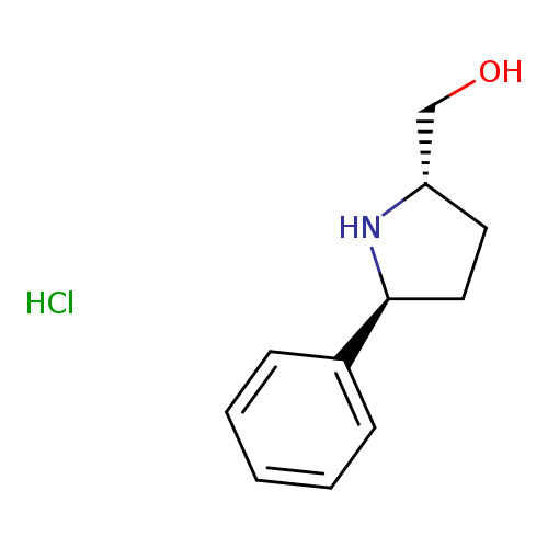 rac-[(2R,5R)-5-phenylpyrrolidin-2-yl]methanol hydrochloride, trans