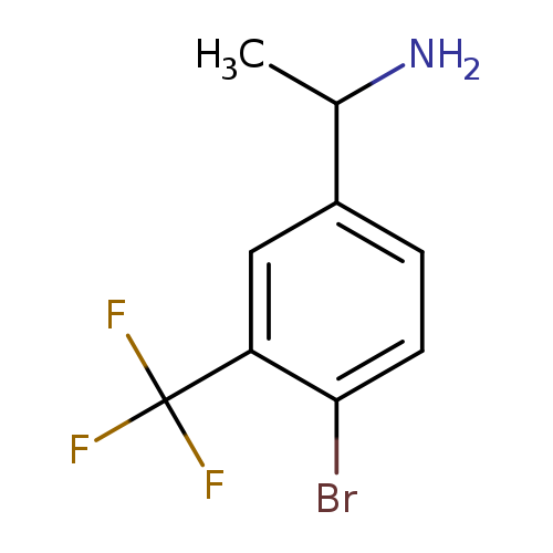 1-[4-bromo-3-(trifluoromethyl)phenyl]ethan-1-amine