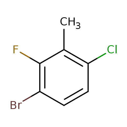 1-Bromo-4-chloro-2-fluoro-3-methylbenzene