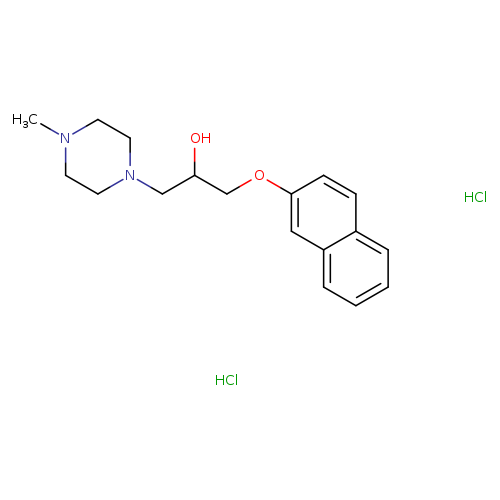 1-(4-METHYLPIPERAZIN-1-YL)-3-(2-NAPHTHYLOXY)PROPAN-2-OL DIHYDROCHLORIDE
