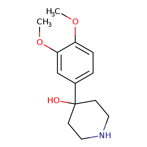 4-Piperidinol, 4-(3,4-dimethoxyphenyl)-
