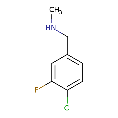 [(4-Chloro-3-fluorophenyl)methyl](methyl)amine