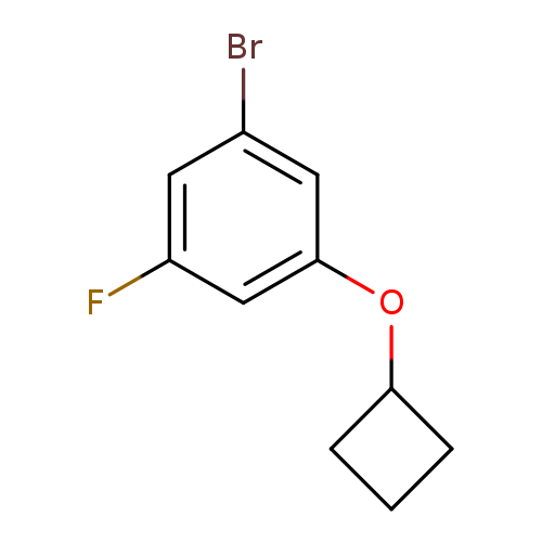 1-bromo-3-cyclobutoxy-5-fluorobenzene
