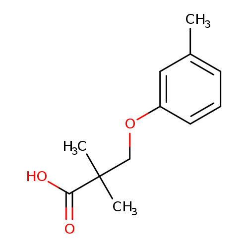 2,2-Dimethyl-3-(3-methylphenoxy)propanoic acid