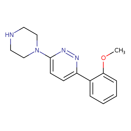 3-(2-Methoxyphenyl)-6-piperazin-1-ylpyridazine