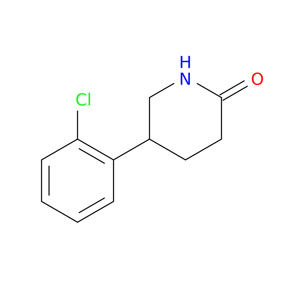 5-(2-Chlorophenyl)-2-Piperidone