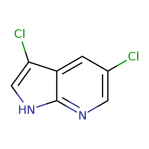 1H-Pyrrolo[2,3-b]pyridine, 3,5-dichloro-