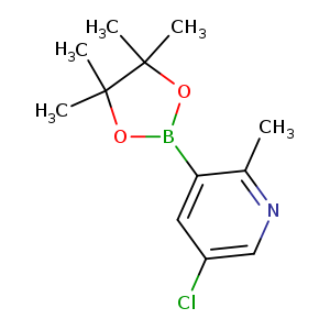 5-Chloro-2-methyl-3-(4,4,5,5-tetramethyl-1,3,2-dioxaborolan-2-yl)pyridine