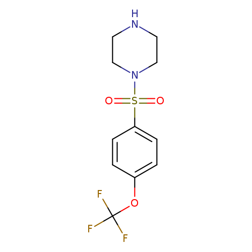 Piperazine, 1-[[4-(trifluoromethoxy)phenyl]sulfonyl]-