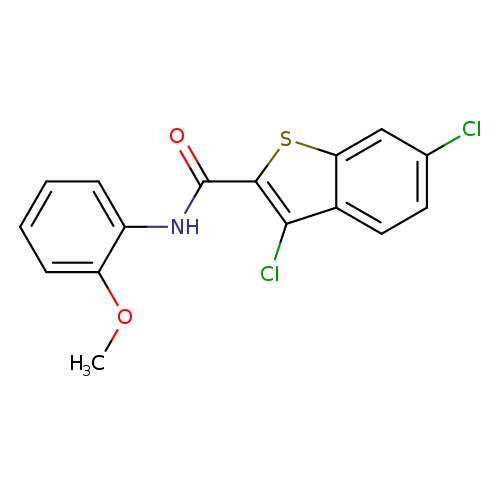 3,6-Dichloro-N-(2-methoxyphenyl)benzo[b]thiophene-2-carboxamide