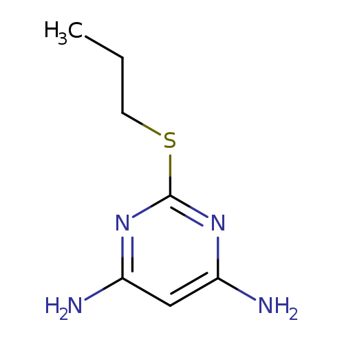 2-(Propylthio)pyrimidine-4,6-diamine
