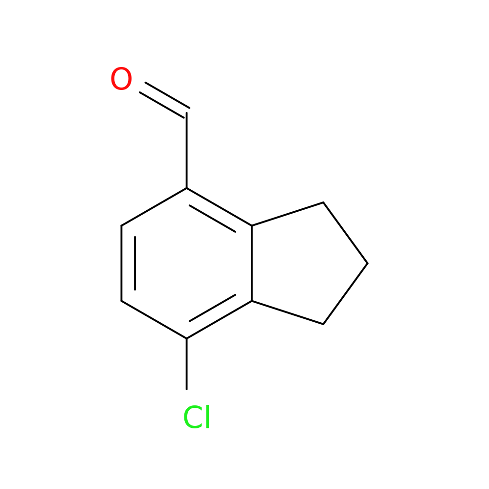 7-chloro-2,3-dihydro-1H-indene-4-carbaldehyde