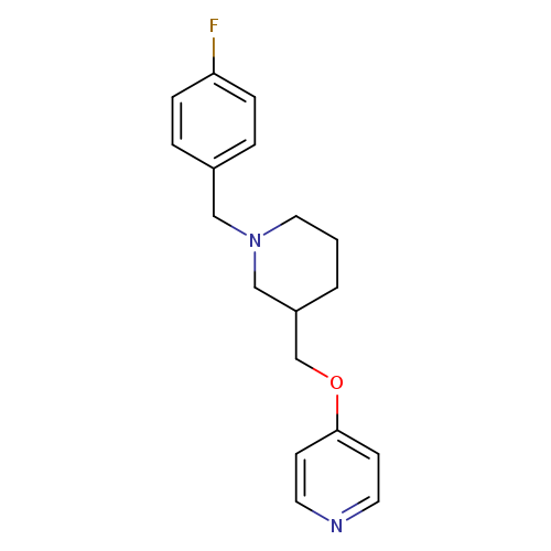 4-({1-[(4-fluorophenyl)methyl]piperidin-3-yl}methoxy)pyridine