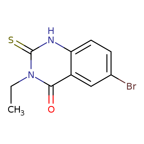 6-Bromo-3-ethyl-2-mercaptoquinazolin-4(3H)-one
