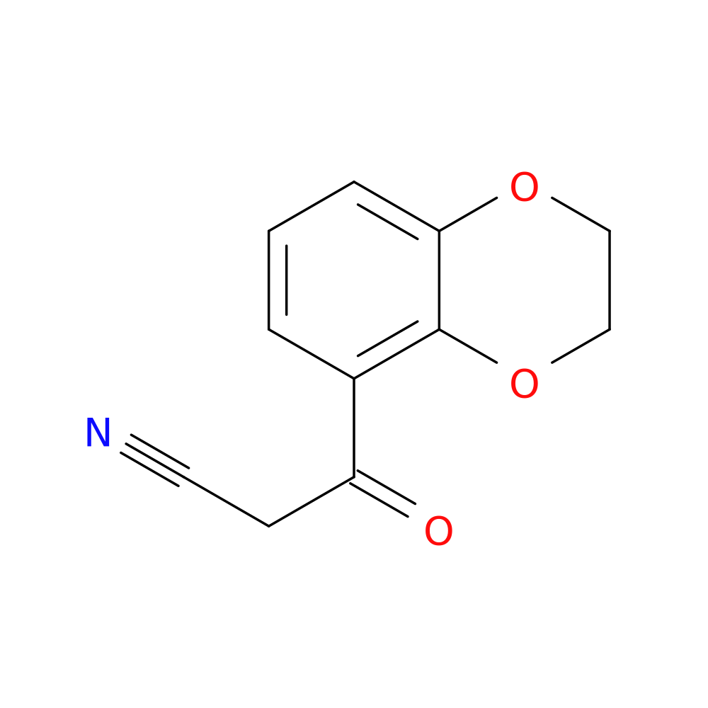 3-(2,3-dihydro-1,4-benzodioxin-5-yl)-3-oxopropanenitrile