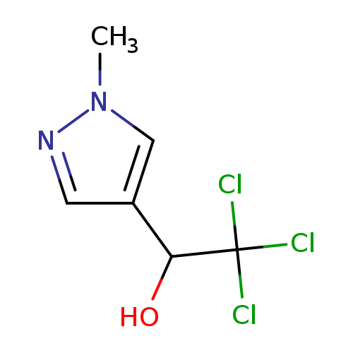 2,2,2-Trichloro-1-(1-methyl-1h-pyrazol-4-yl)ethanol