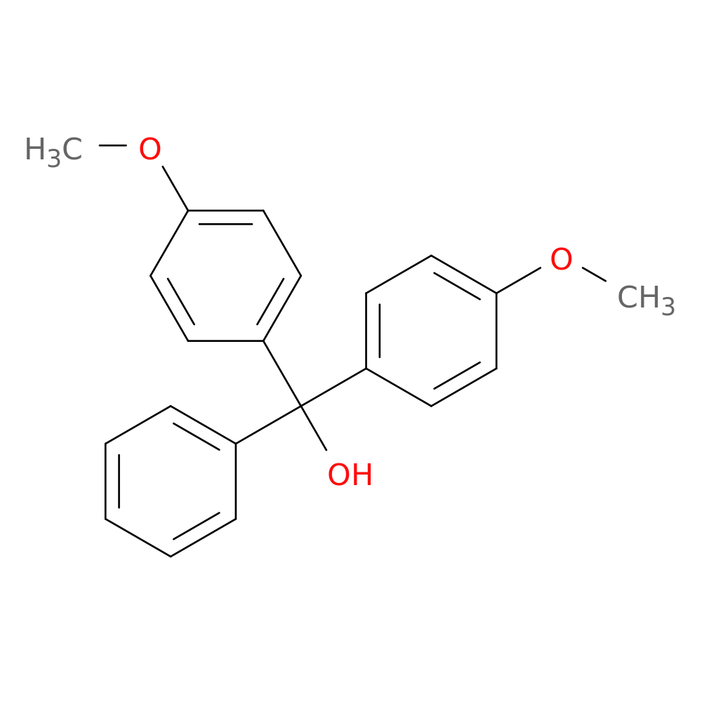 4-Methoxy-α-(4-methoxyphenyl)-α-phenylbenzenemethano