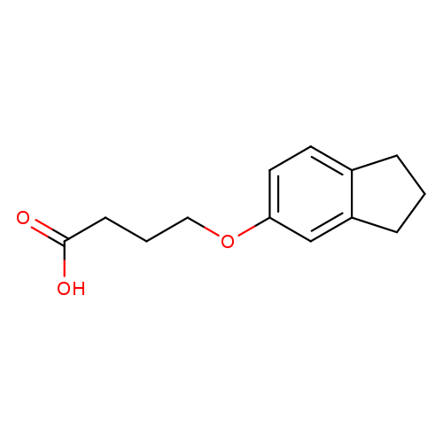 4-(2,3-dihydro-1H-inden-5-yloxy)butanoic acid