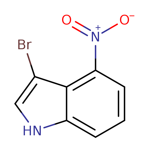1H-Indole, 3-bromo-4-nitro-