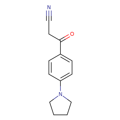 3-Oxo-3-(4-(pyrrolidin-1-yl)phenyl)propanenitrile