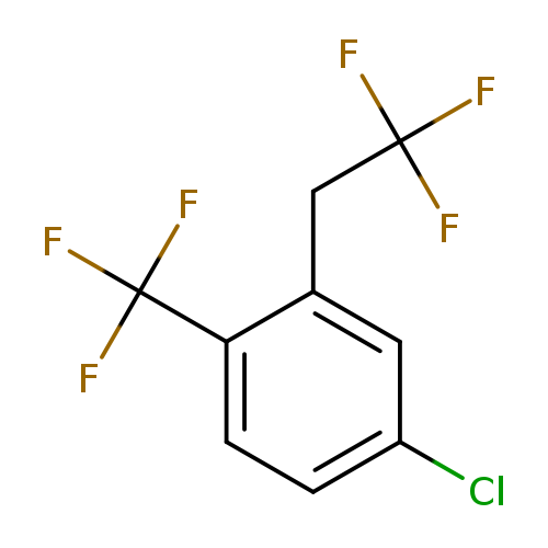 4-Chloro-2-(2,2,2-trifluoroethyl)-1-(trifluoromethyl)benzene