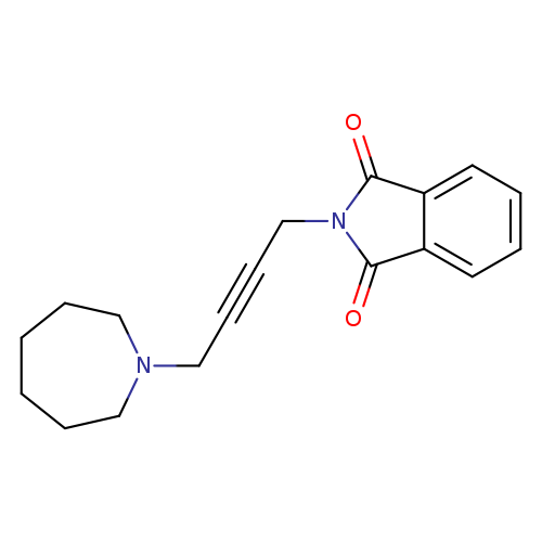 2-[4-(azepan-1-yl)but-2-yn-1-yl]-1h-isoindole-1,3(2h)-dione