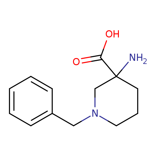 3-Piperidinecarboxylic acid, 3-amino-1-(phenylmethyl)-