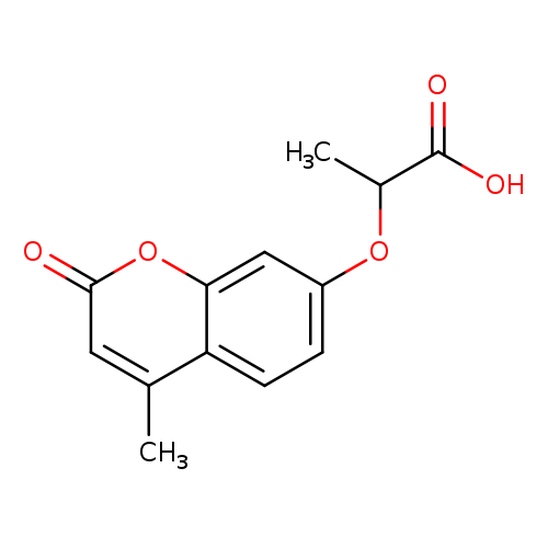 2-((4-methyl-2-oxo-2H-chromen-7-yl)oxy)propanoic acid