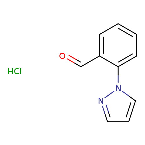 2-(1H-pyrazol-1-yl)benzaldehyde hydrochloride
