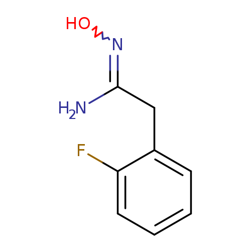 2-(2-fluorophenyl)-N'-hydroxyethanimidamide