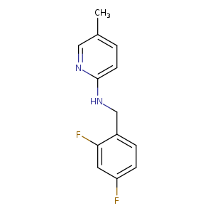 N-[(2,4-difluorophenyl)methyl]-5-methylpyridin-2-amine