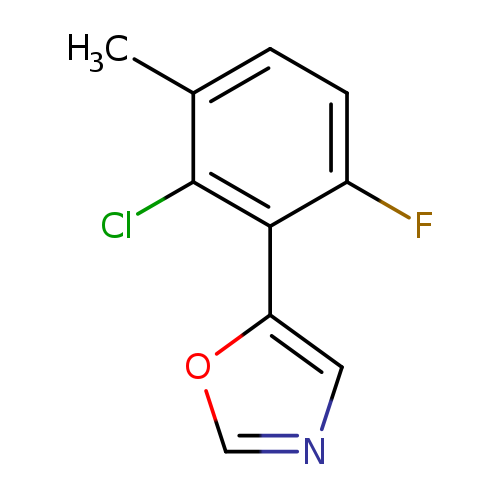 5-(2-chloro-6-fluoro-3-methylphenyl)oxazole