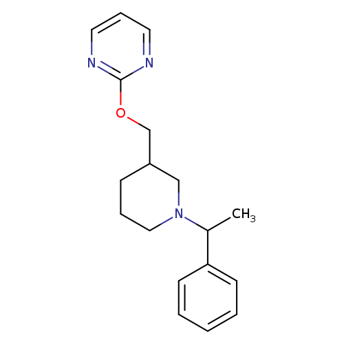 2-{[1-(1-phenylethyl)piperidin-3-yl]methoxy}pyrimidine
