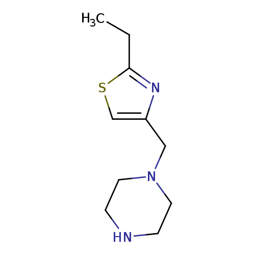 1-[(2-ethyl-1,3-thiazol-4-yl)methyl]piperazine