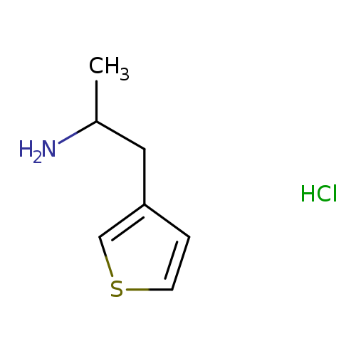 [1-Methyl-2-(3-thienyl)ethyl]amine hydrochloride