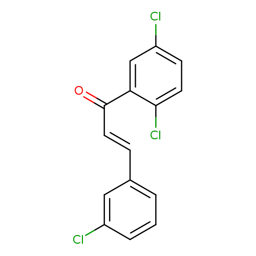 (2E)-3-(3-chlorophenyl)-1-(2,5-dichlorophenyl)prop-2-en-1-one