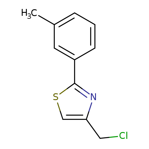 4-(Chloromethyl)-2-(3-methylphenyl)-1,3-thiazole