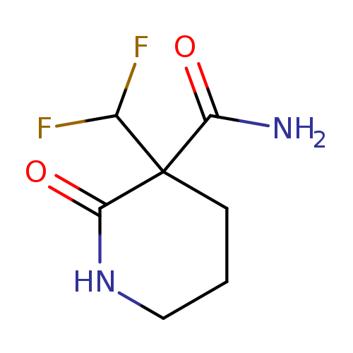 3-(Difluoromethyl)-2-oxopiperidine-3-carboxamide