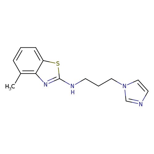 N-[3-(1H-Imidazol-1-yl)propyl]-4-methyl-1,3-benzothiazol-2-amine