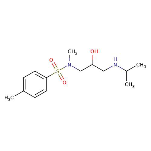 [2-hydroxy-3-(N-methyl4-methylbenzenesulfonamido)propyl](propan-2-yl)amine