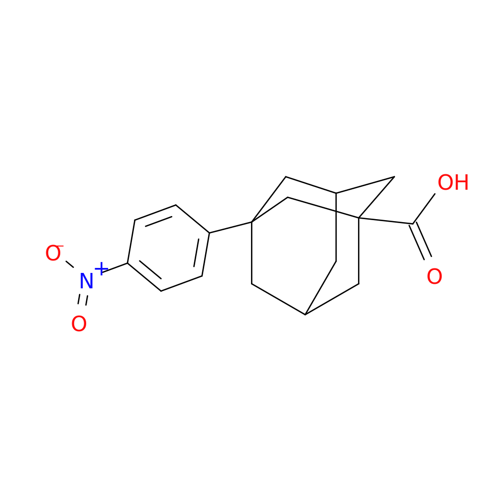 3-(4-Nitrophenyl)adamantane-1-carboxylic acid