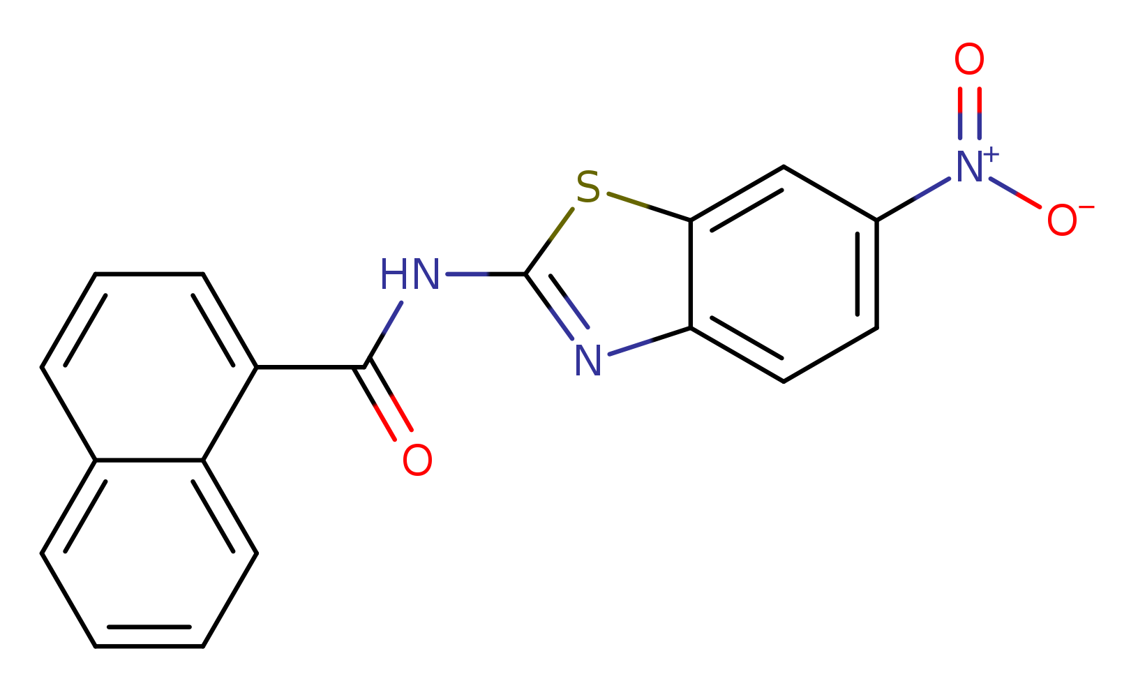 N-(6-nitro-1,3-benzothiazol-2-yl)naphthalene-1-carboxamide