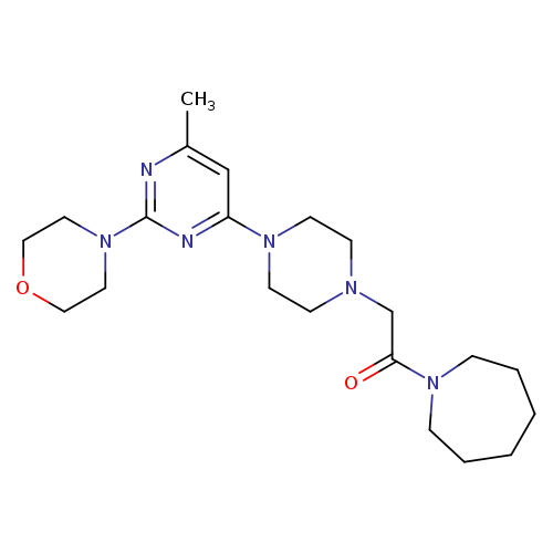 1-(azepan-1-yl)-2-{4-[6-methyl-2-(morpholin-4-yl)pyrimidin-4-yl]piperazin-1-yl}ethan-1-one