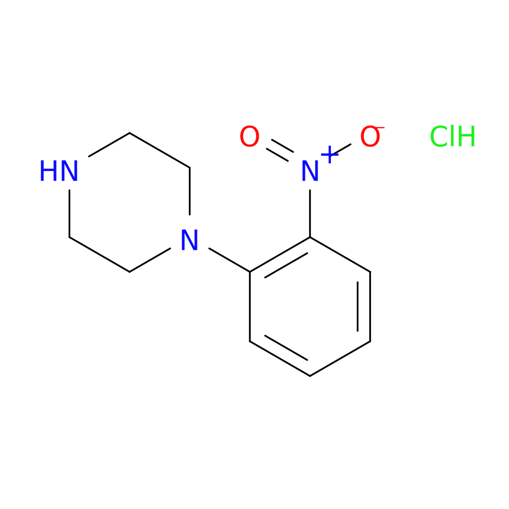 1-(2-Nitrophenyl)piperazine, HCl