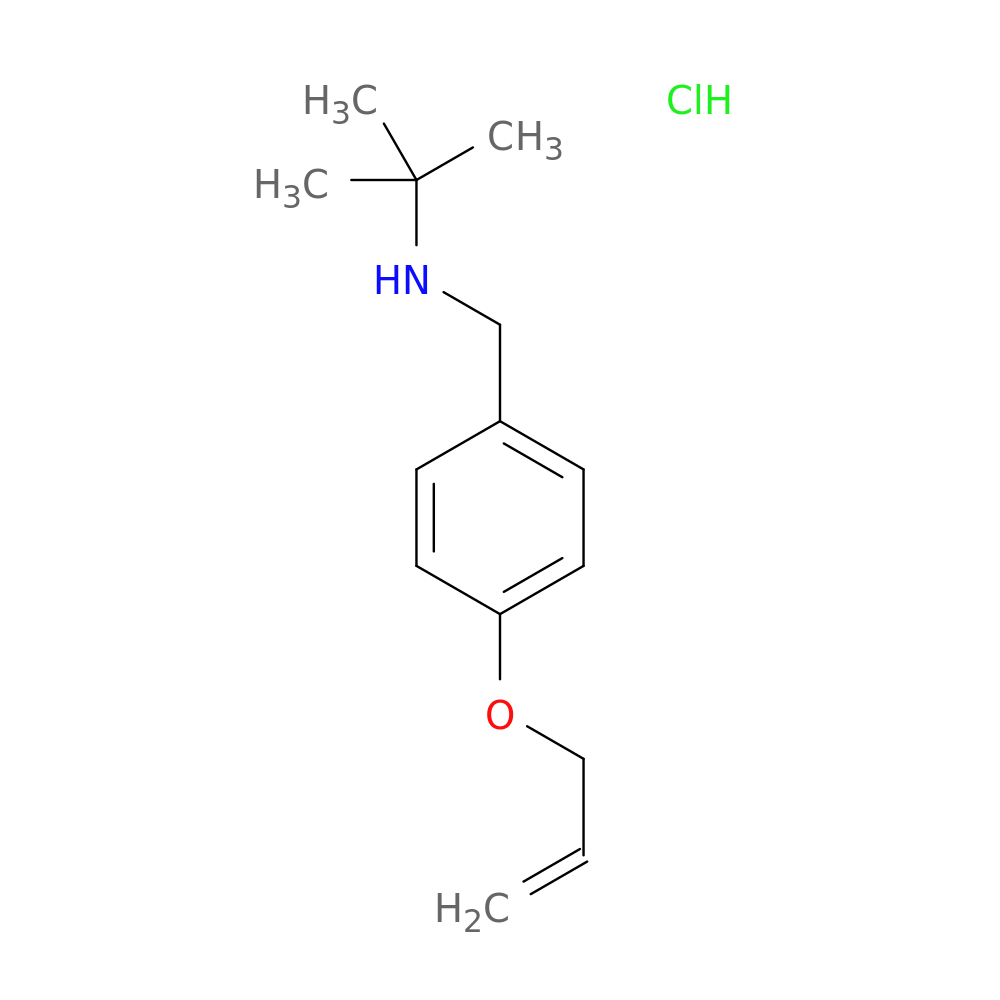 N-[4-(Allyloxy)benzyl]-n-(tert-butyl)amine hydrochloride
