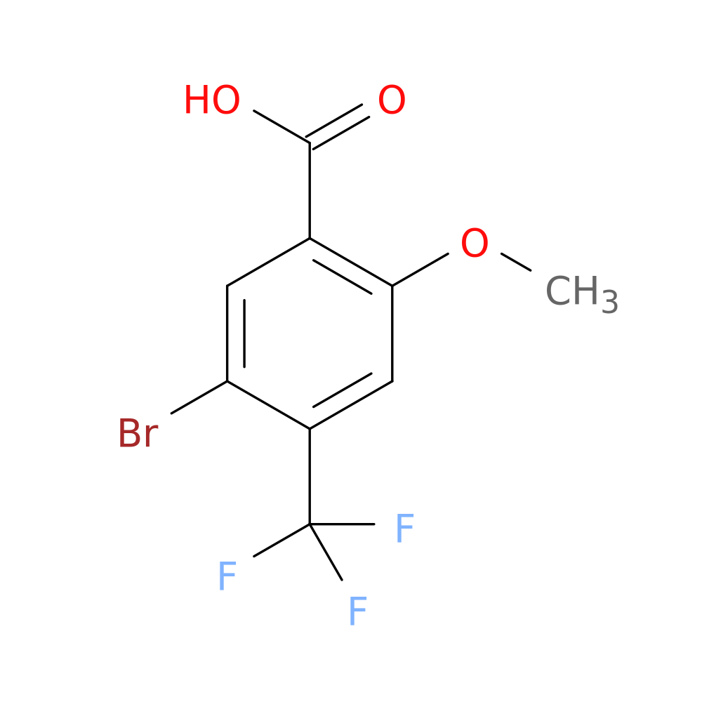 5-bromo-2-methoxy-4-(trifluoromethyl)benzoic acid