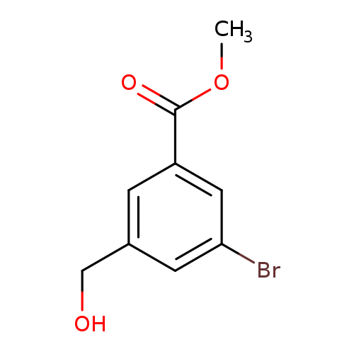 Benzoic acid, 3-bromo-5-(hydroxymethyl)-, methyl ester