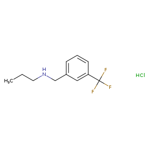 Benzenemethanamine, N-propyl-3-(trifluoromethyl)-, hydrochloride (1:1)