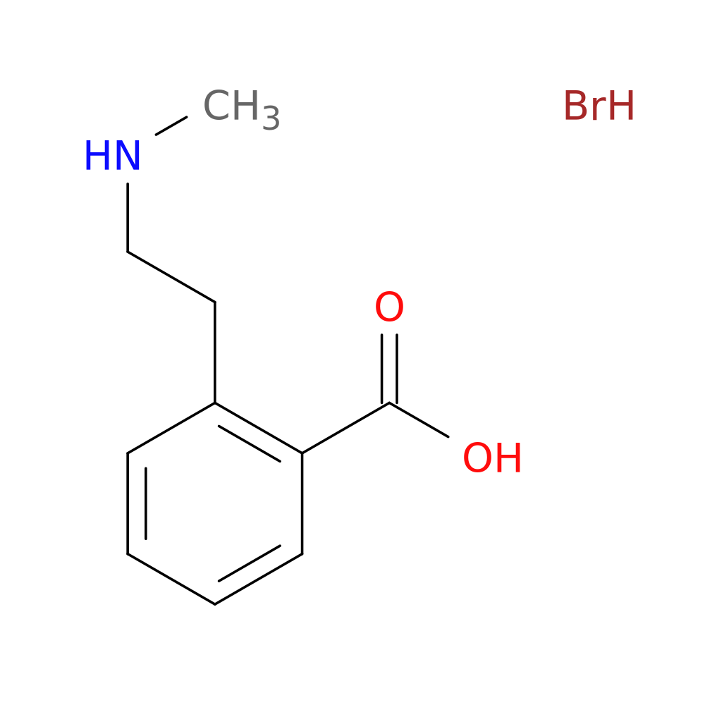 2-[2-(methylamino)ethyl]benzoic acid hydrobromide