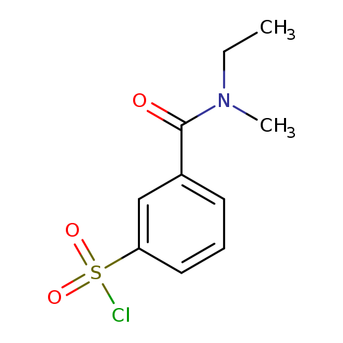 3-[Ethyl(methyl)carbamoyl]benzene-1-sulfonyl chloride